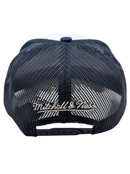 【EMOTIONALLY UNAVAILABLE - エモーショナリー アンアベイラブル】EU SCRIPT TRUCKER / NAVY (キャップ/ネイビー)