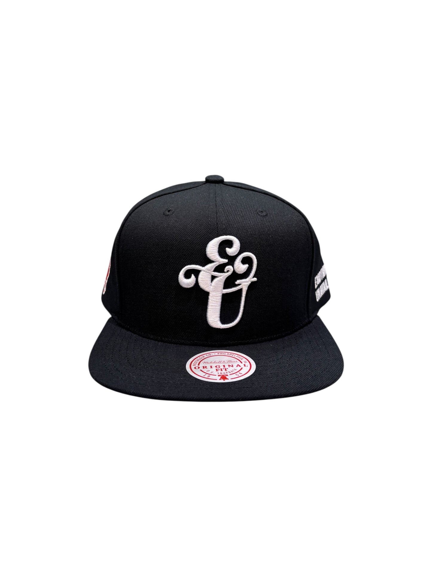 【EMOTIONALLY UNAVAILABLE - エモーショナリー アンアベイラブル】EU LOGO OG SNAPBACK / BLACK (キャップ/ブラック)