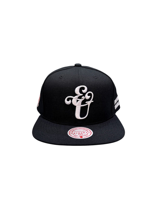 【EMOTIONALLY UNAVAILABLE - エモーショナリー アンアベイラブル】EU LOGO OG SNAPBACK / BLACK (キャップ/ブラック)