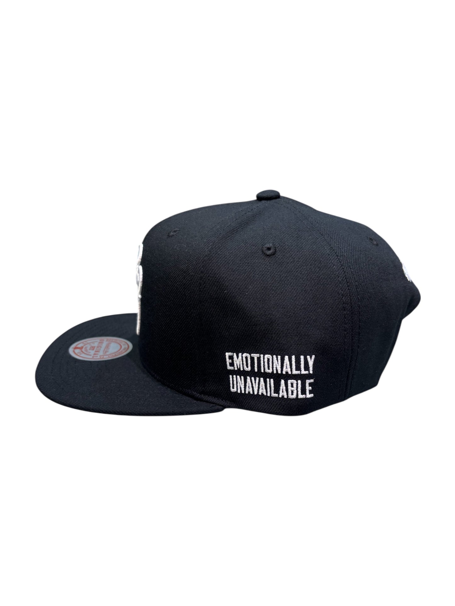 【EMOTIONALLY UNAVAILABLE - エモーショナリー アンアベイラブル】EU LOGO OG SNAPBACK / BLACK (キャップ/ブラック)