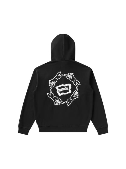 【ICE CREAM - アイスクリーム】LOOP ZIP HOODIE / BLACK (フーディー/ブラック)