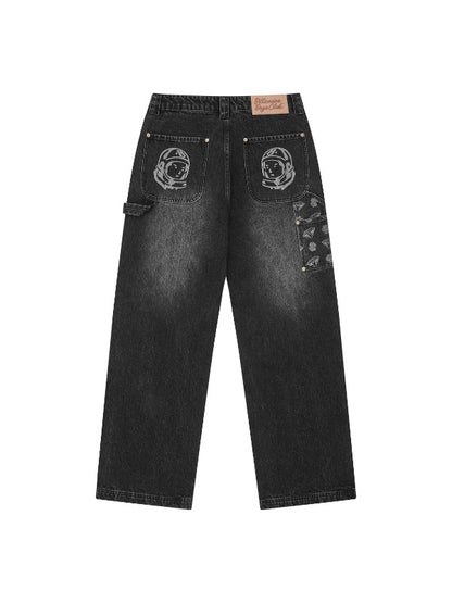 【Billionaire Boys Club-ビリオネアボーイズクラブ】 DIAMONDS & DOLLARS DENIM CARPENTER PANTS / BLACK (パンツ/ブラック)