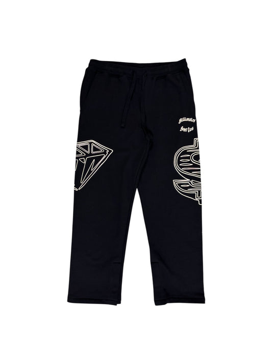 【Billionaire Boys Club-ビリオネアボーイズクラブ】 DUAl PRINTED SWEATPANTS / BLACK (パンツ/ブラック)