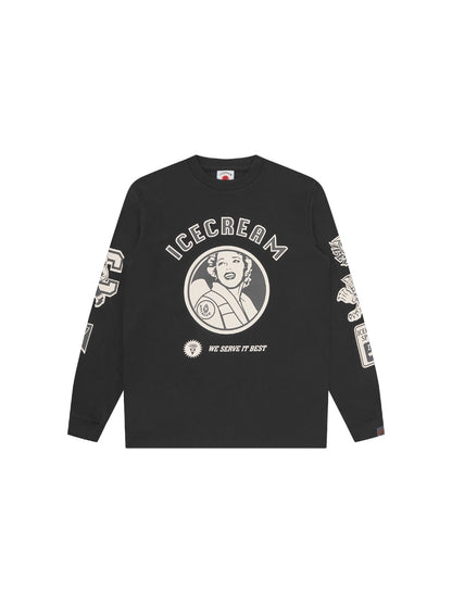 【ICE CREAM - アイスクリーム】MULTI GRAFPHIC LS TEE / BLACK (L.S/ブラック)