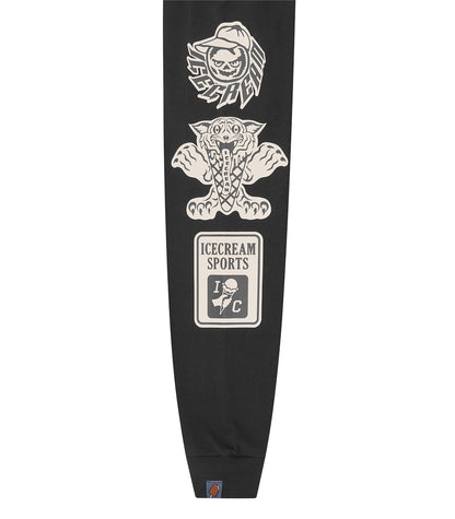 【ICE CREAM - アイスクリーム】MULTI GRAFPHIC LS TEE / BLACK (L.S/ブラック)