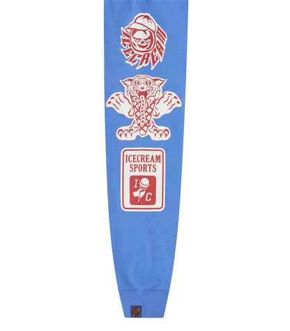 【ICE CREAM - アイスクリーム】MULTI GRAFPHIC LS TEE / BLUE (L.S/ブルー)