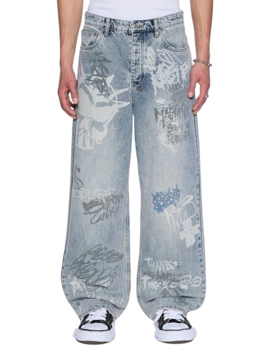 【KSUBI - スビ】MAXX ROGUE BLUE GRAFFITI / BLUE (パンツ/ブルー)