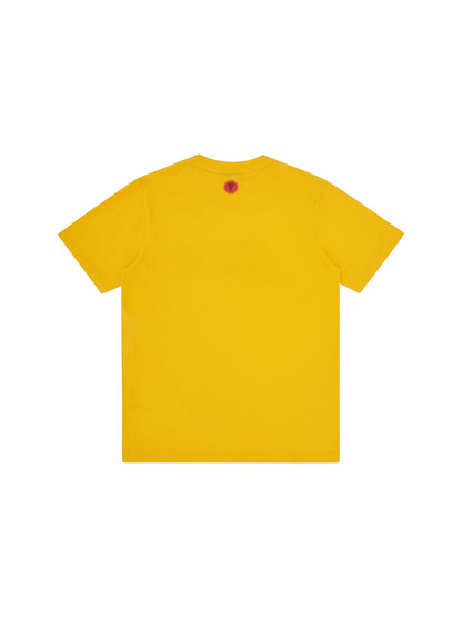 【ICE CREAM - アイスクリーム】TIGER STRIPE RUNNING DOG T-SHIRT / YELLOW (S.S/イエロー)