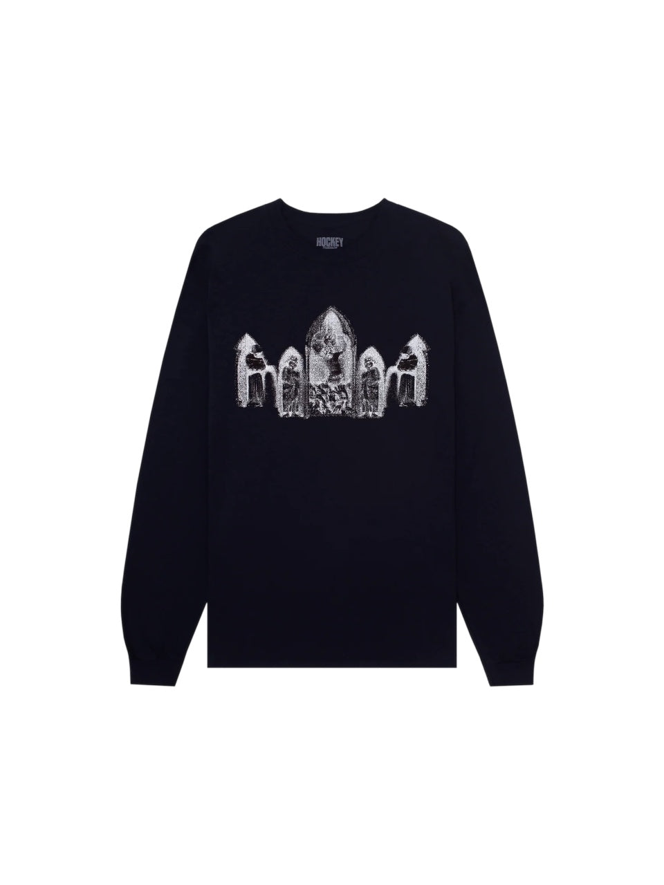 【HOCKEY - ホッケー 】 SENTIMENT LONG SLEEVE TEE / BLACK (L.S/ブラック)