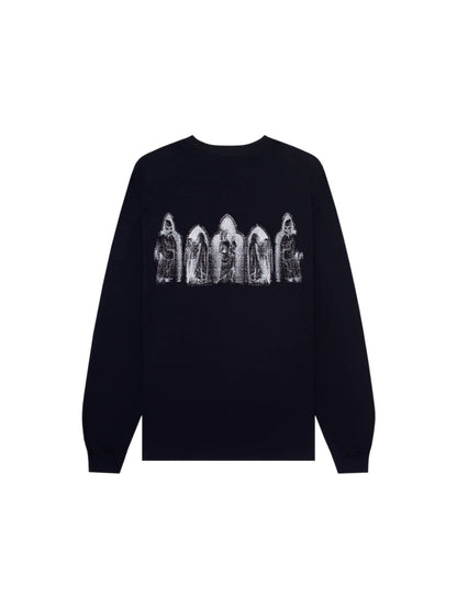 【HOCKEY - ホッケー 】 SENTIMENT LONG SLEEVE TEE / BLACK (L.S/ブラック)