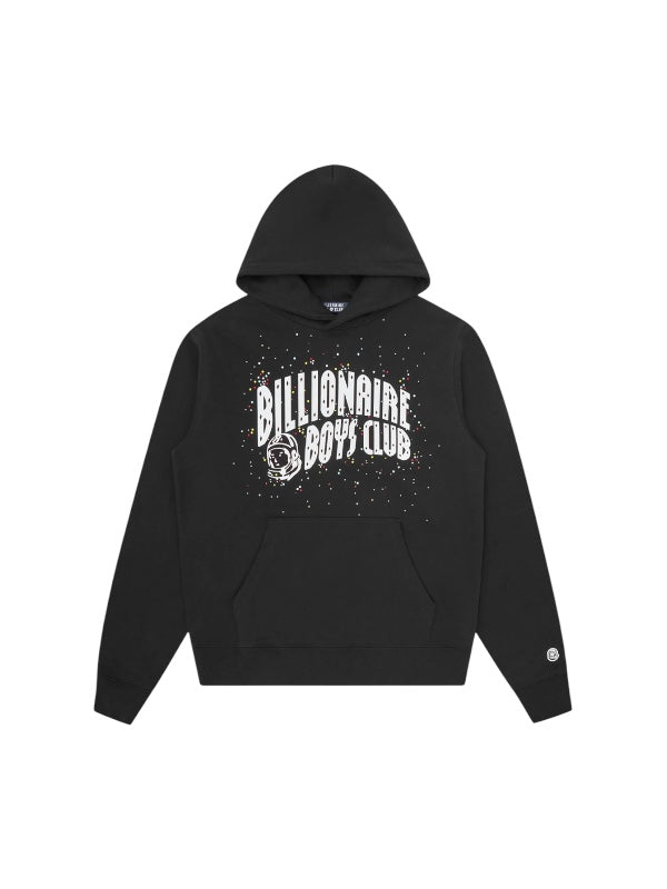 【Billionaire Boys Club-ビリオネアボーイズクラブ】EMBELLISHED ARCHLOGO POPOVER HOOD / BLACK (フーディ/ブラック)