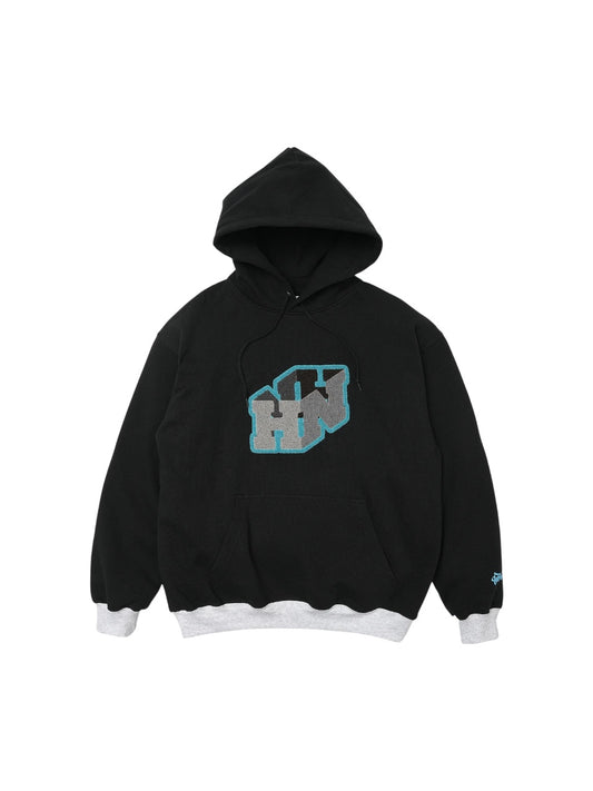 【Hombre Nino - オンブレニーニョ】 PULLOVER HOODIE (HN) / BLACK (フーディ/ブラック)