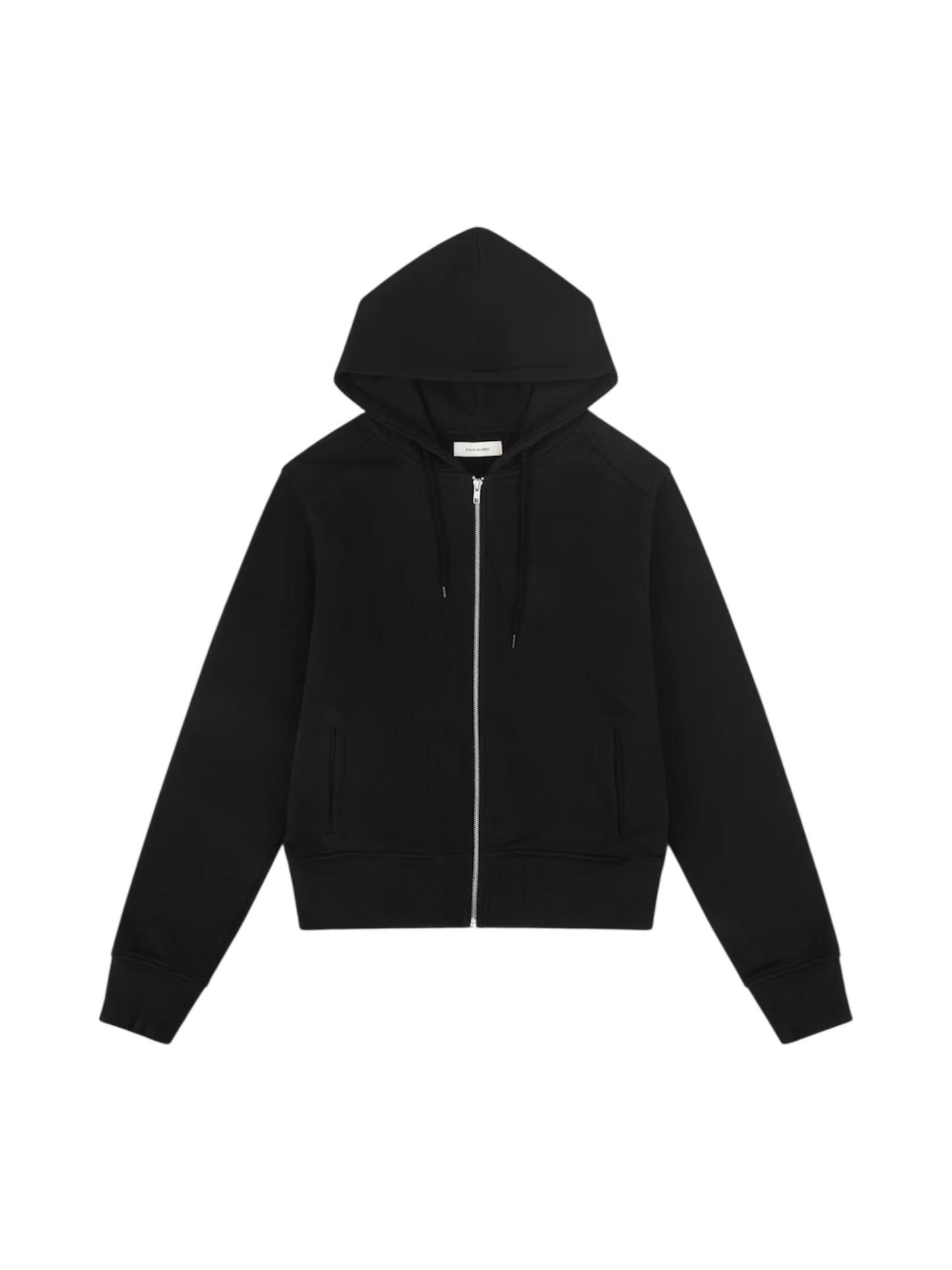 【entire studios - エンタイアスタジオ】SLIM ZIP UP / BLACK (パーカー/ブラック)