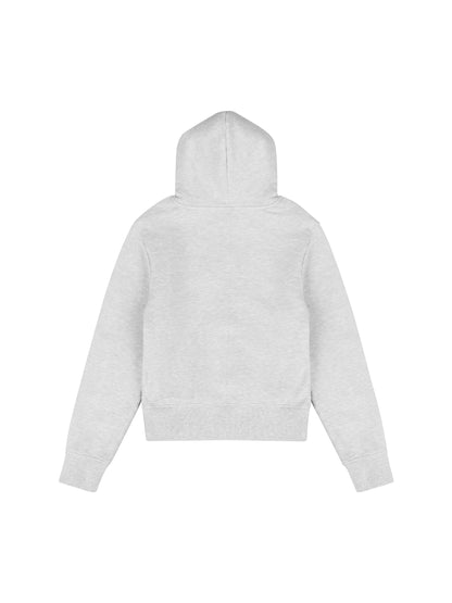 【entire studios - エンタイアスタジオ】SLIM ZIP UP / HEATHER GREY (パーカー/ヘザーグレー)