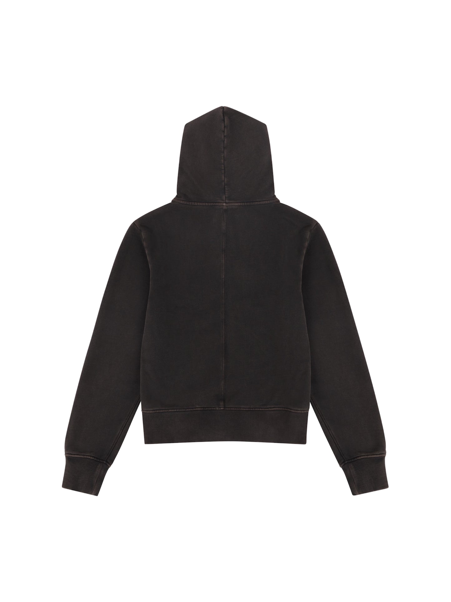 【entire studios - エンタイアスタジオ】SLIM ZIP UP / WASHED BLACK (パーカー/ウォッシュドブラック)