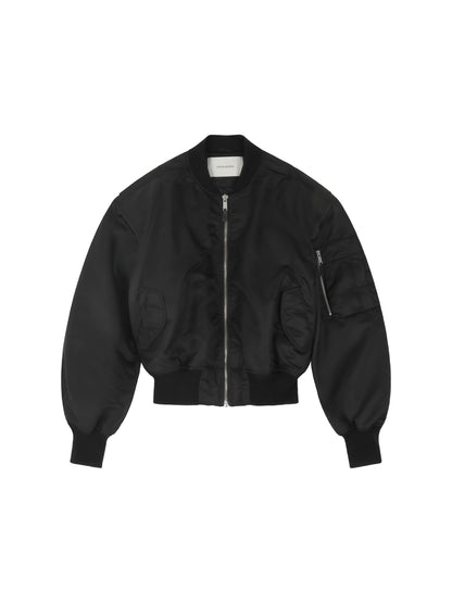 【entire studios - エンタイアスタジオ】CROPPED BROAD BOMBER / OIL (ジャケット/オイル)