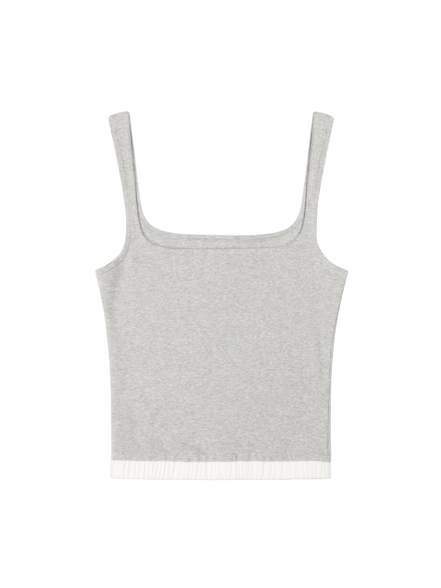 【entire studios - エンタイアスタジオ】LOUNGE TANK / PEBBLE (タンクトップ/ペブル)