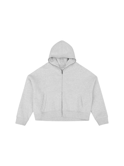 【entire studios - エンタイアスタジオ】ETERNAL ZIP / HEEATHER GREY (パーカー/ヘザーグレー)