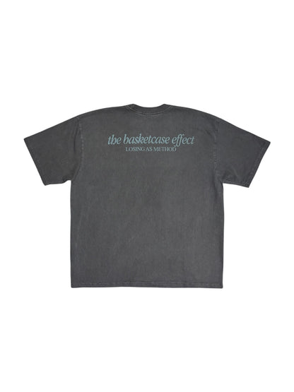 【BASKETCASE  - バスケットケース】SIREN T-SHIRT / BLACK (Tシャツ/ブラック)