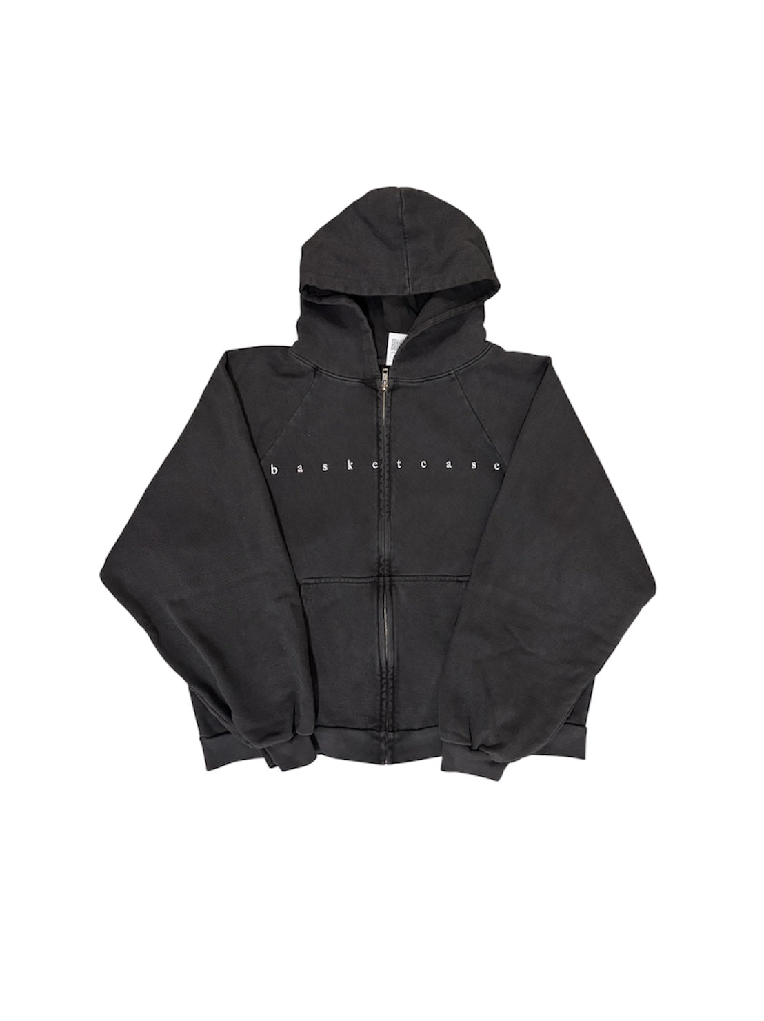 【BASKETCASE  - バスケットケース】ANTENNAE ZIP UP / BLACK (フーディー/ブラック)