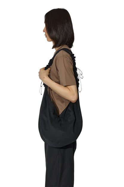 【_J. L - A. L_ - ジェイラル】Pieck Bag / Shungite Black (バッグ/シュグナイト)