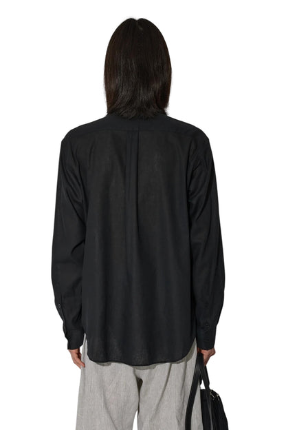 【_J. L - A. L_ - ジェイラル】Pieck Shirt / Black (シャツ/ブラック)
