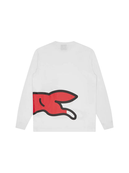 【ICE CREAM - アイスクリーム】JUMBO RUNNING DOG T-SHIRT / WHITE (L.S/ホワイト)