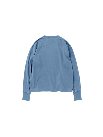 【Perfect ribs® - パーフェクトリブス】Long Sleeve T Shirts / Fade Blue (Tシャツ/フェードブルー)