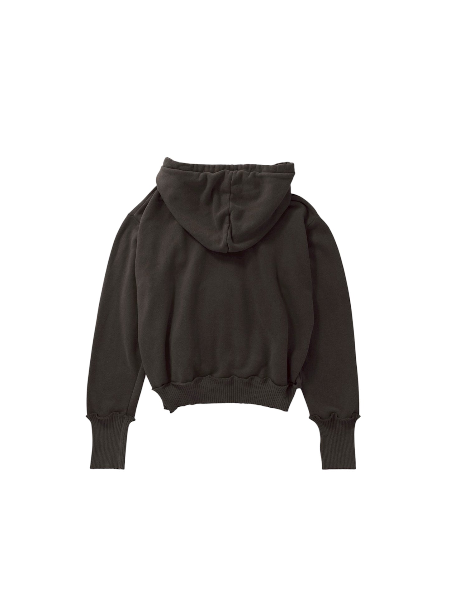 【Perfect ribs® - パーフェクトリブス】Basic Zip Hoodie /Fade Black(パーカー/フェードブラック)