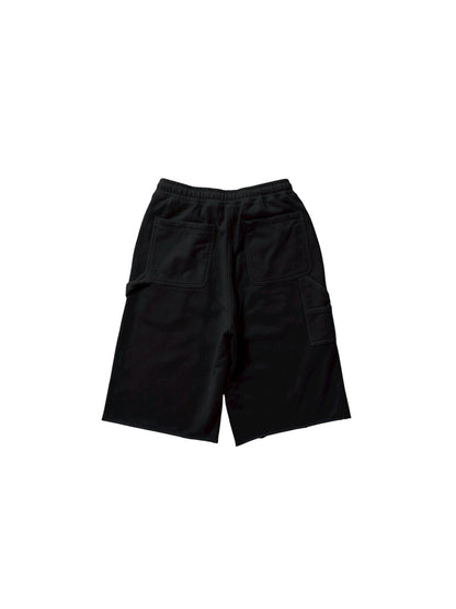 【Perfect ribs® × Y.A.R.N.】Double Knee Shorts / Black(ショーツ/ブラック)