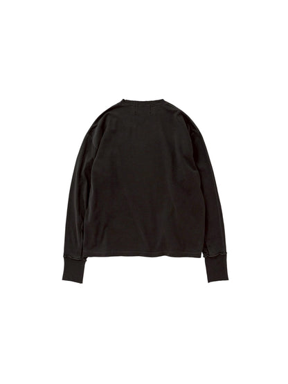 【Perfect ribs® - パーフェクトリブス】Long Sleeve T Shirts / Fade Black (Tシャツ/フェードブラック)
