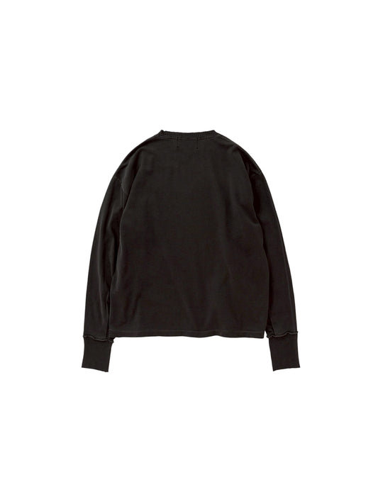 【Perfect ribs® - パーフェクトリブス】Long Sleeve T Shirts / Fade Black (Tシャツ/フェードブラック)