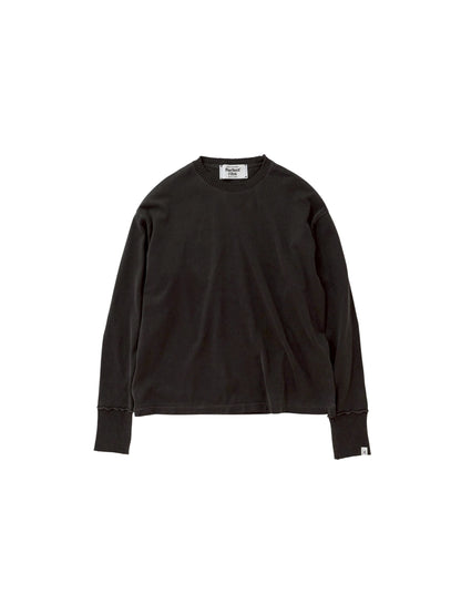 【Perfect ribs® - パーフェクトリブス】Long Sleeve T Shirts / Fade Black (Tシャツ/フェードブラック)