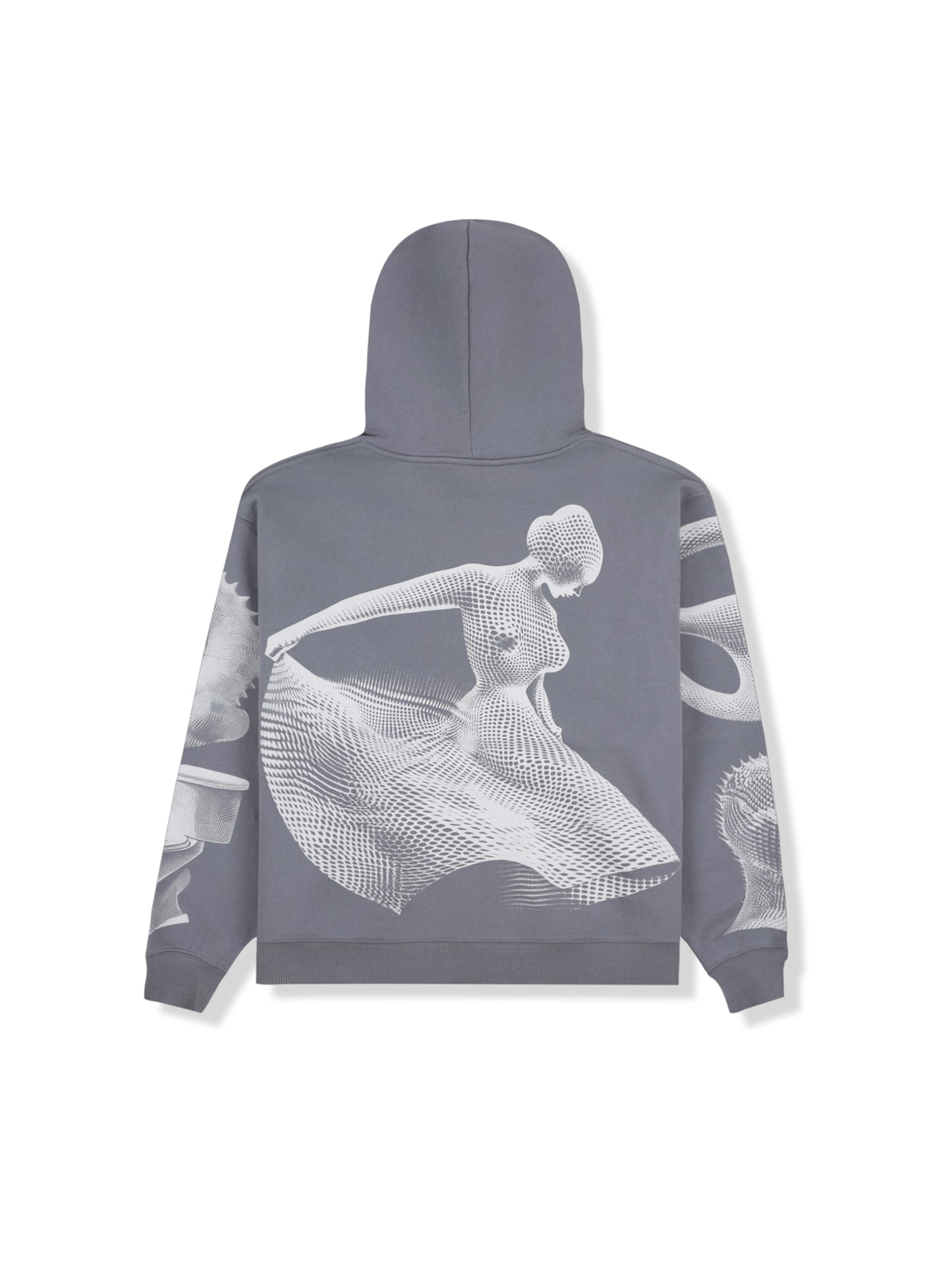 【PLEASURES - プレジャーズ】DYSFUNCTION HOODIE / GREY (フーディ/グレー)