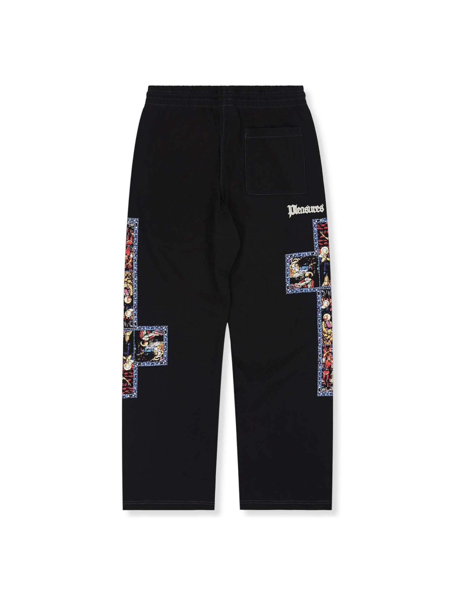 【PLEASURES - プレジャーズ】BLASPHEMY COTTON PANTS / BLACK (パンツ/ブラック)