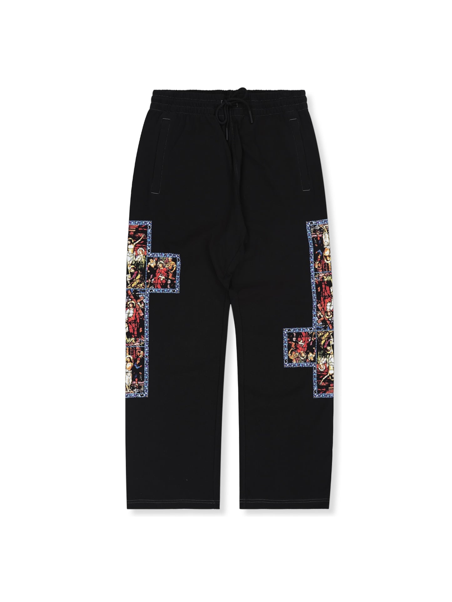 【PLEASURES - プレジャーズ】BLASPHEMY COTTON PANTS / BLACK (パンツ/ブラック)