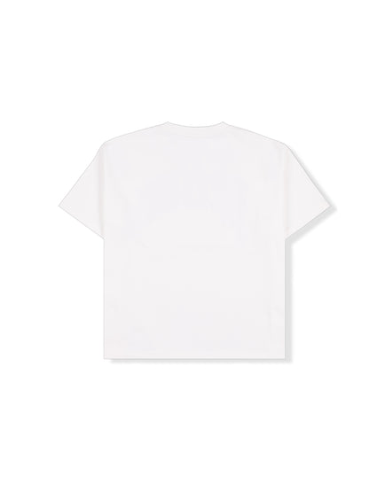 【PLEASURES - プレジャーズ】TWITCH STUDDED CREWNECK / WHITE (Tシャツ/ホワイト)