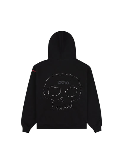 【PLEASURES - プレジャーズ】DANE STUDDED HOODIE / BLACK (フーディ/ブラック)