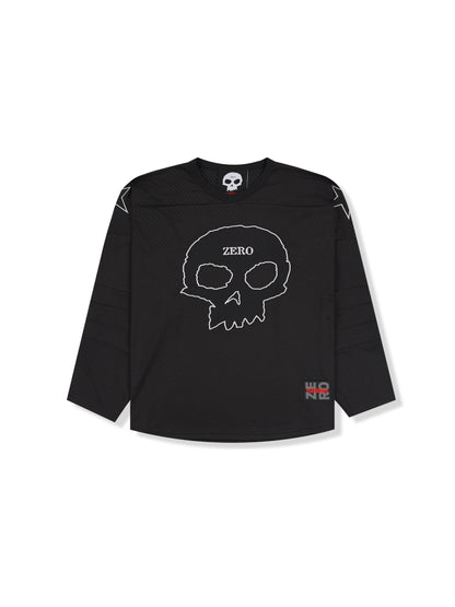 【PLEASURES - プレジャーズ】JAMIE HOCKEY JERSEY / BLACK (ジャージ/ブラック)