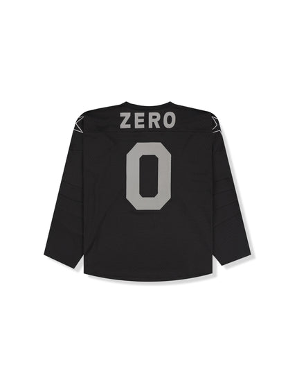 【PLEASURES - プレジャーズ】JAMIE HOCKEY JERSEY / BLACK (ジャージ/ブラック)