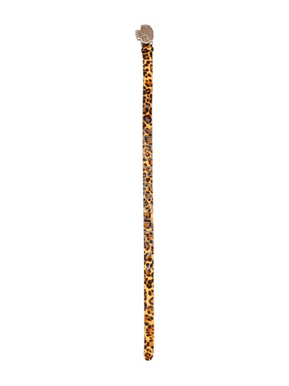 【PLEASURES - プレジャーズ】LEOPARD STUDDED BELT / LEOPARD (ベルト/レオパード)