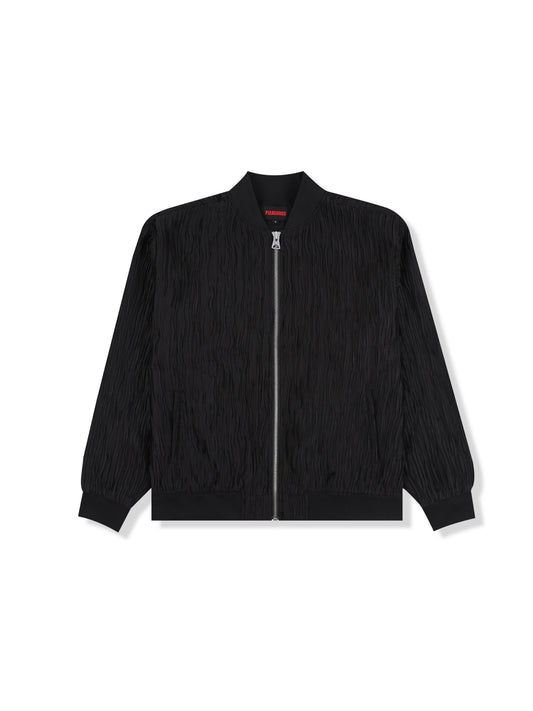 【PLEASURES - プレジャーズ】DISGUISE TRACK JACKET / BLACK (ジャケット/ブラック)