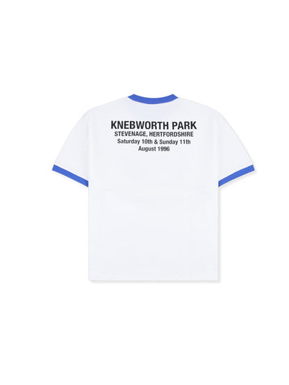 【PLEASURES - プレジャーズ】1996 RINGER SHIRT / WHITE (Tシャツ/ホワイト)