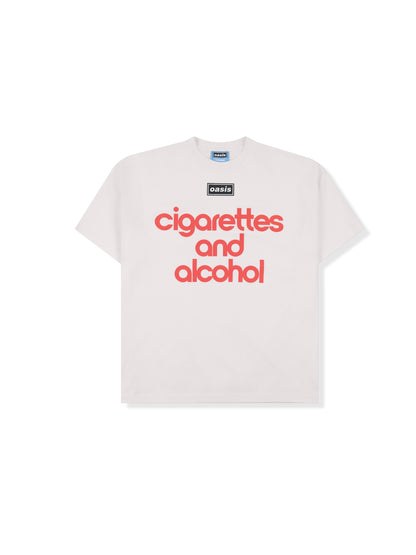 【PLEASURES - プレジャーズ】NORDIQUE T-SHIRT / VTG WHITE (Tシャツ/ヴィンテージホワイト)