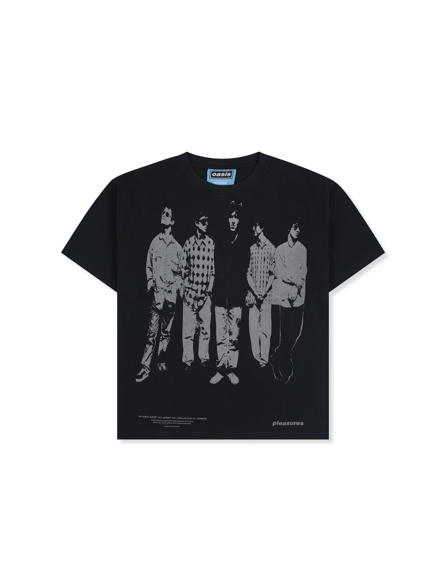 【PLEASURES - プレジャーズ】DEFINITERY HEAVYWEIGHT SHIRT / FADED BLACK (Tシャツ/フェードブラック)