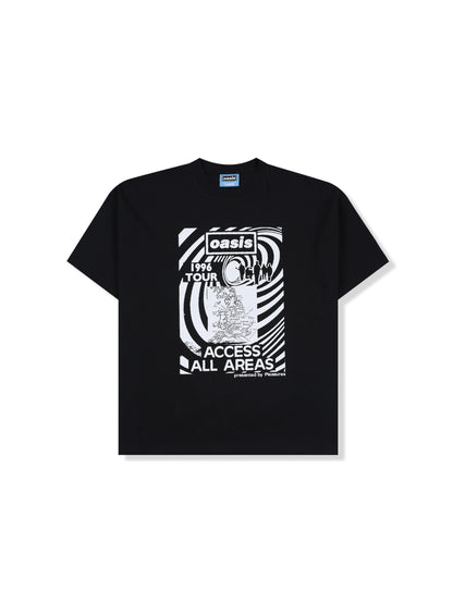 【PLEASURES - プレジャーズ】ALL ACCESS T-SHIRT / BLACK (Tシャツ/ブラック)