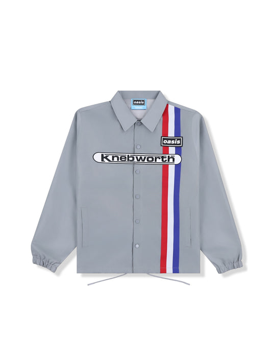 【PLEASURES - プレジャーズ】SUPERSONIC COACH JACKET / STEEL (コーチジャケット/スチール)