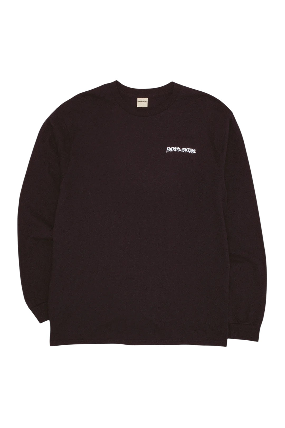 【Fucking Awesome- ファッキングオーサム】ROX HOLLINGSWORTH LONG SLEEVE TEE（Tシャツ/ブラック)