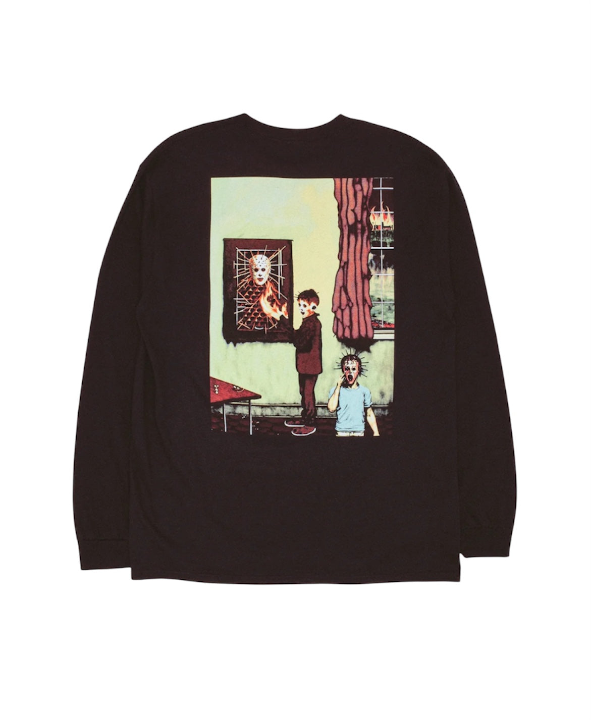 【Fucking Awesome- ファッキングオーサム】ROX HOLLINGSWORTH LONG SLEEVE TEE（Tシャツ/ブラック)