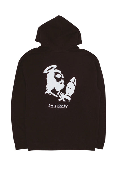 【Fucking Awesome- ファッキングオーサム】AM I SHIT? HOODIE  / BLACK（フーディー/ブラック)